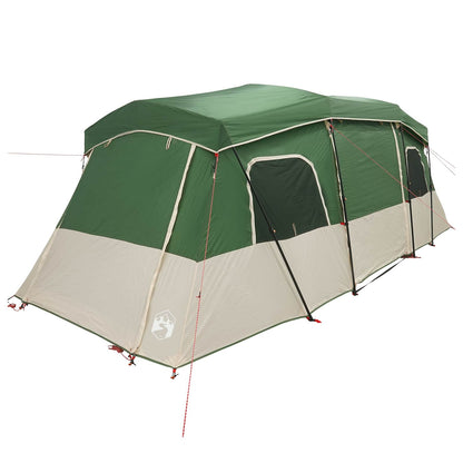 vidaXL Instant Tent with Rainfly Water-Resistant 3-Person Green 3