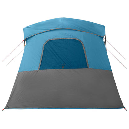vidaXL Instant Tent with Rainfly Water-Resistant 3-Person Blue 6
