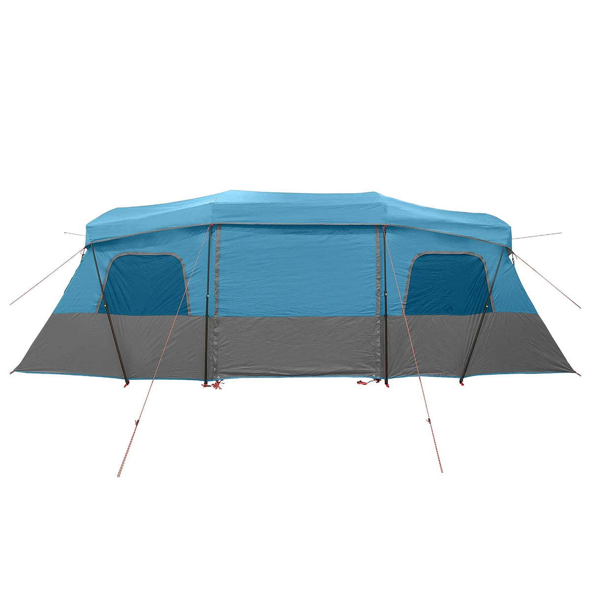 vidaXL Instant Tent with Rainfly Water-Resistant 3-Person Blue 5