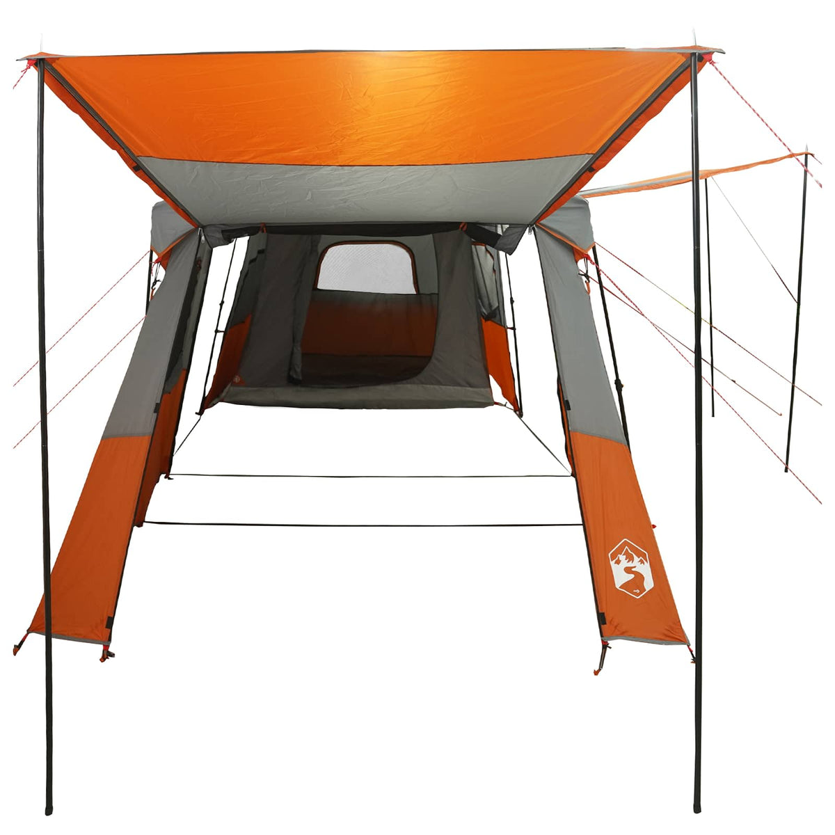 vidaXL Instant Tent with Rainfly Water-Resistant 3-Person 4