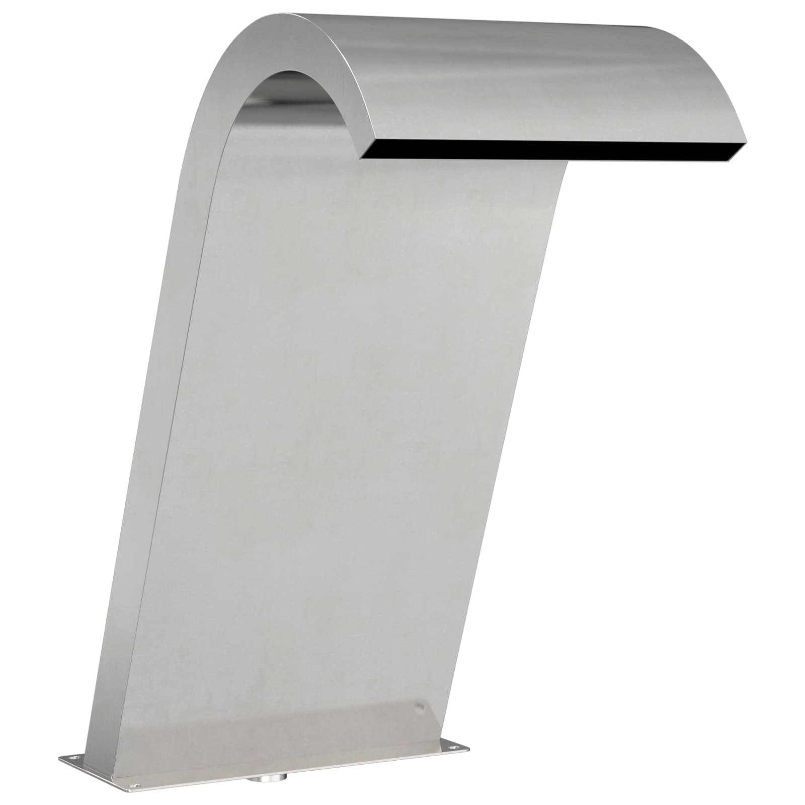 vidaXL Pool Fountain Silver 47 x 31 x 60 cm Stainless Steel 4