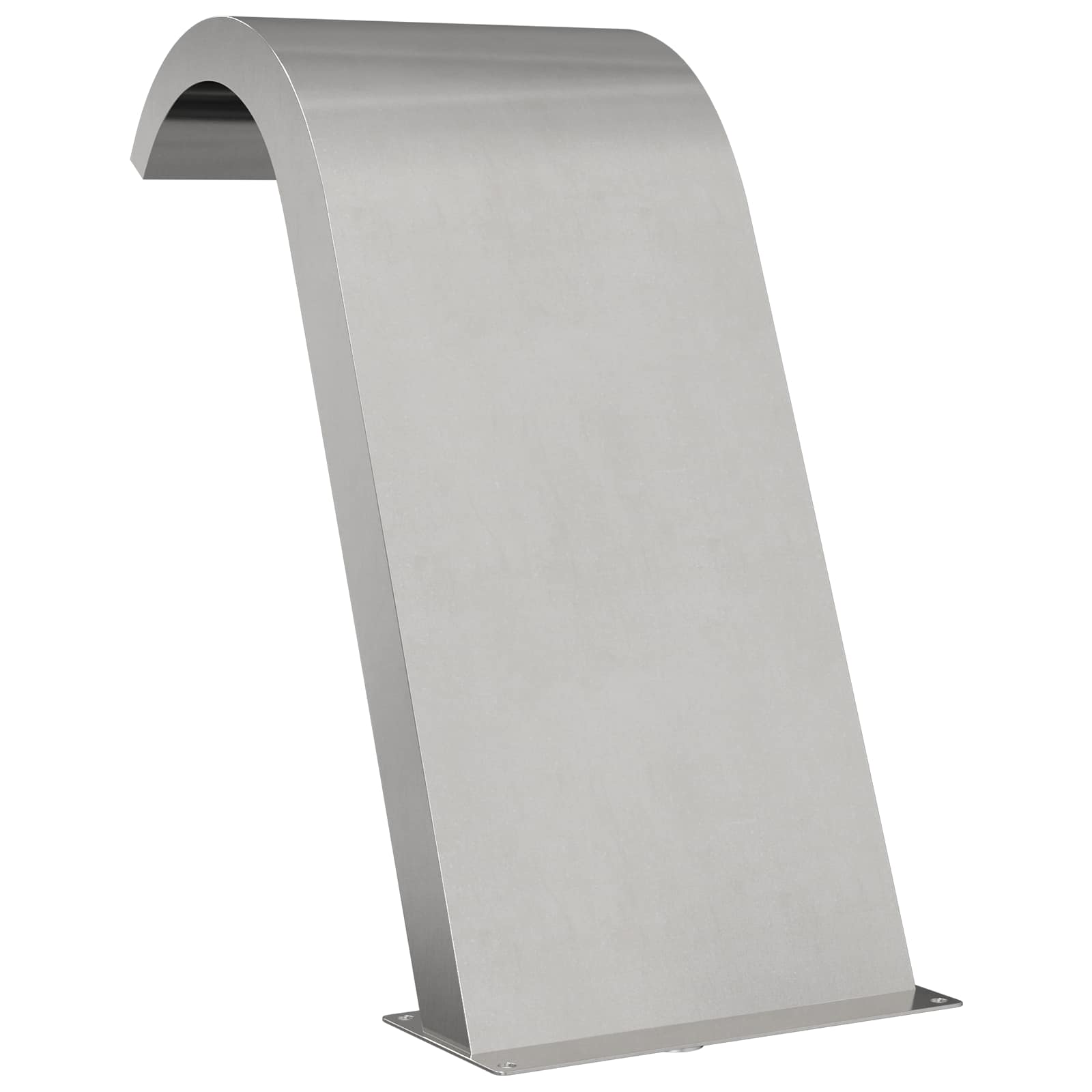 vidaXL Pool Fountain Silver 47 x 31 x 60 cm Stainless Steel 6