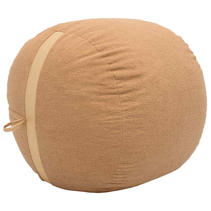vidaXL Bean Bag Chair Beige 95 x 93 x 71 cm Sherpa 2
