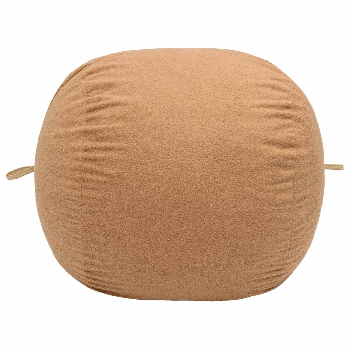 vidaXL Bean Bag Chair Beige 95 x 93 x 71 cm Sherpa 3