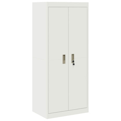 vidaXL Storage Cabinet 2 pcs 60 x 40 x 210 cm Steel Lockable 6