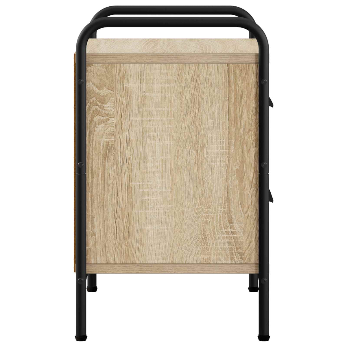 Bedside Cabinet 40 x 30 x 50 cm Engineered Wood Sonoma oak 1