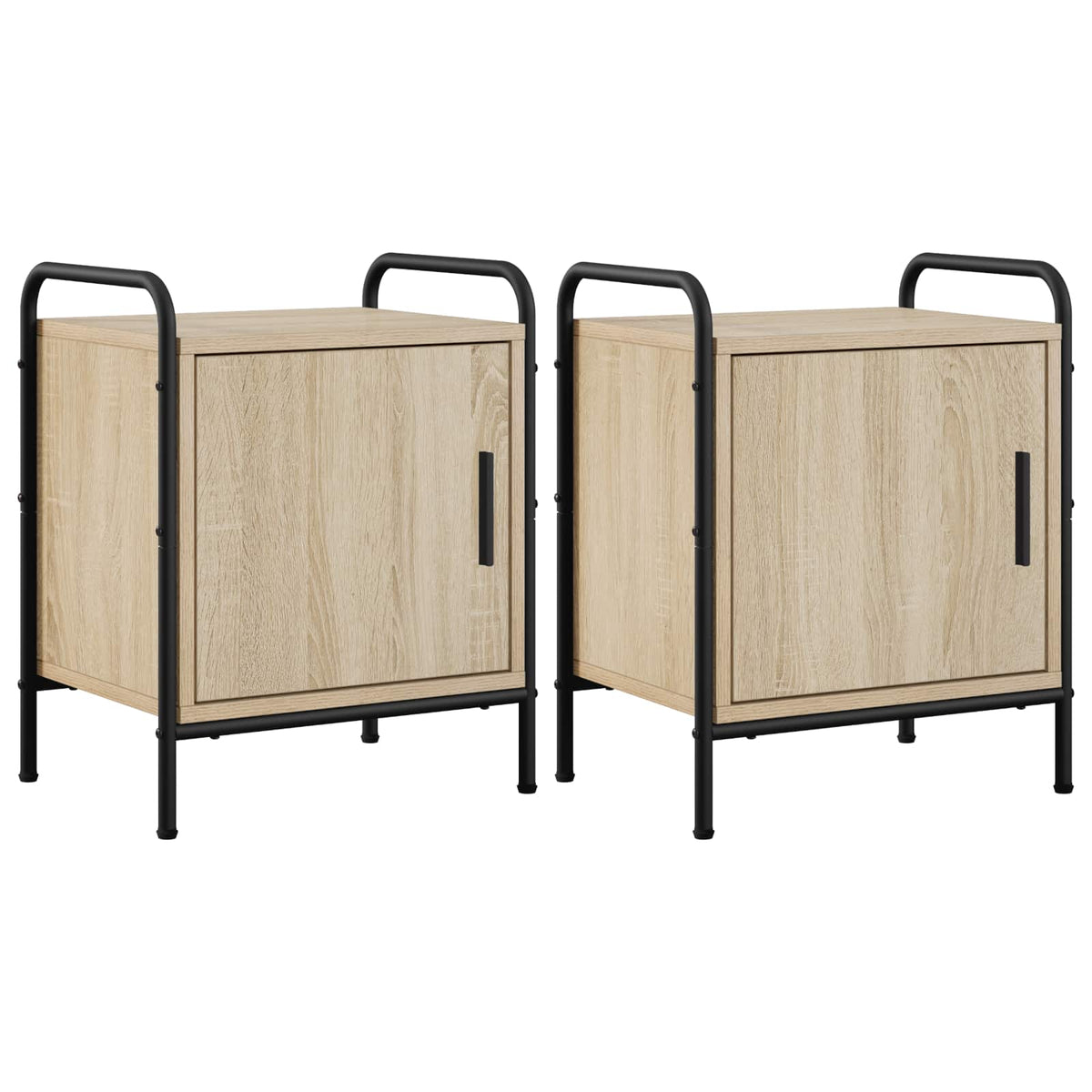 Bedside Cabinet 40 x 30 x 50 cm Engineered Wood Sonoma oak