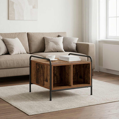 Coffee Table Engineered Wood Old wood 50 cm 49 cm