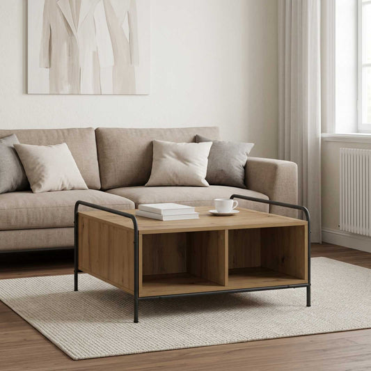 Coffee Table Engineered Wood Artisan oak 80 cm 80 cm