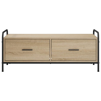 Coffee Table 99.5 x 49 x 41 cm Engineered Wood Sonoma oak