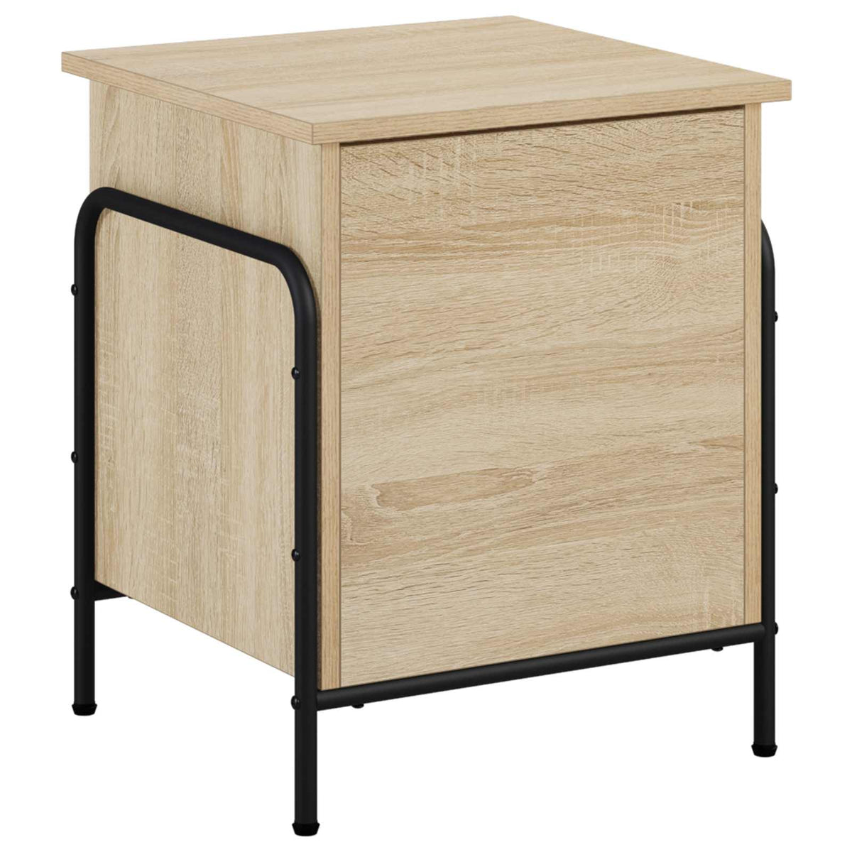 Storage Box Engineered Wood 40.5 x 40 x 49.5 cm Sonoma oak
