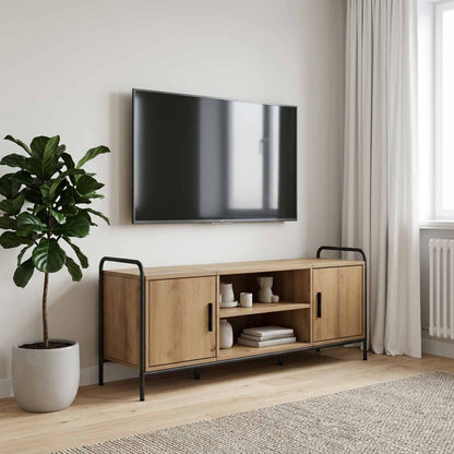 TV Cabinet 119 x 33 x 50 cm Artisan oak