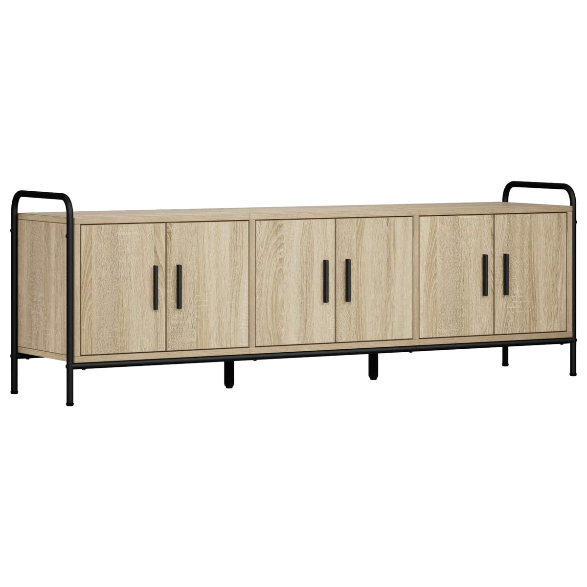 TV Cabinet Engineered Wood Sonoma oak 146 x 33 x 50 cm