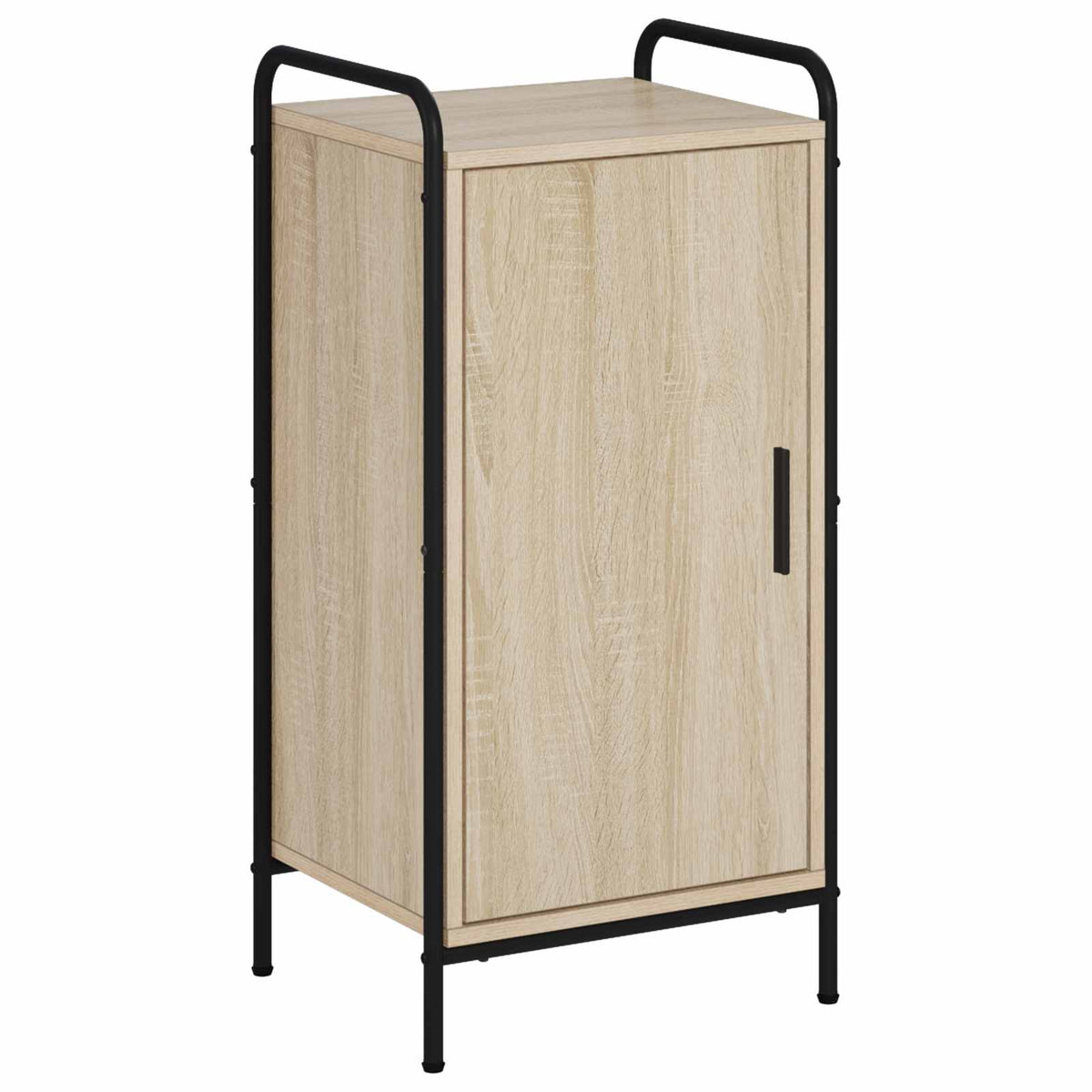 Sideboard 40 x 33 x 80.5 cm Engineered Wood with 1 Door Sonoma oak