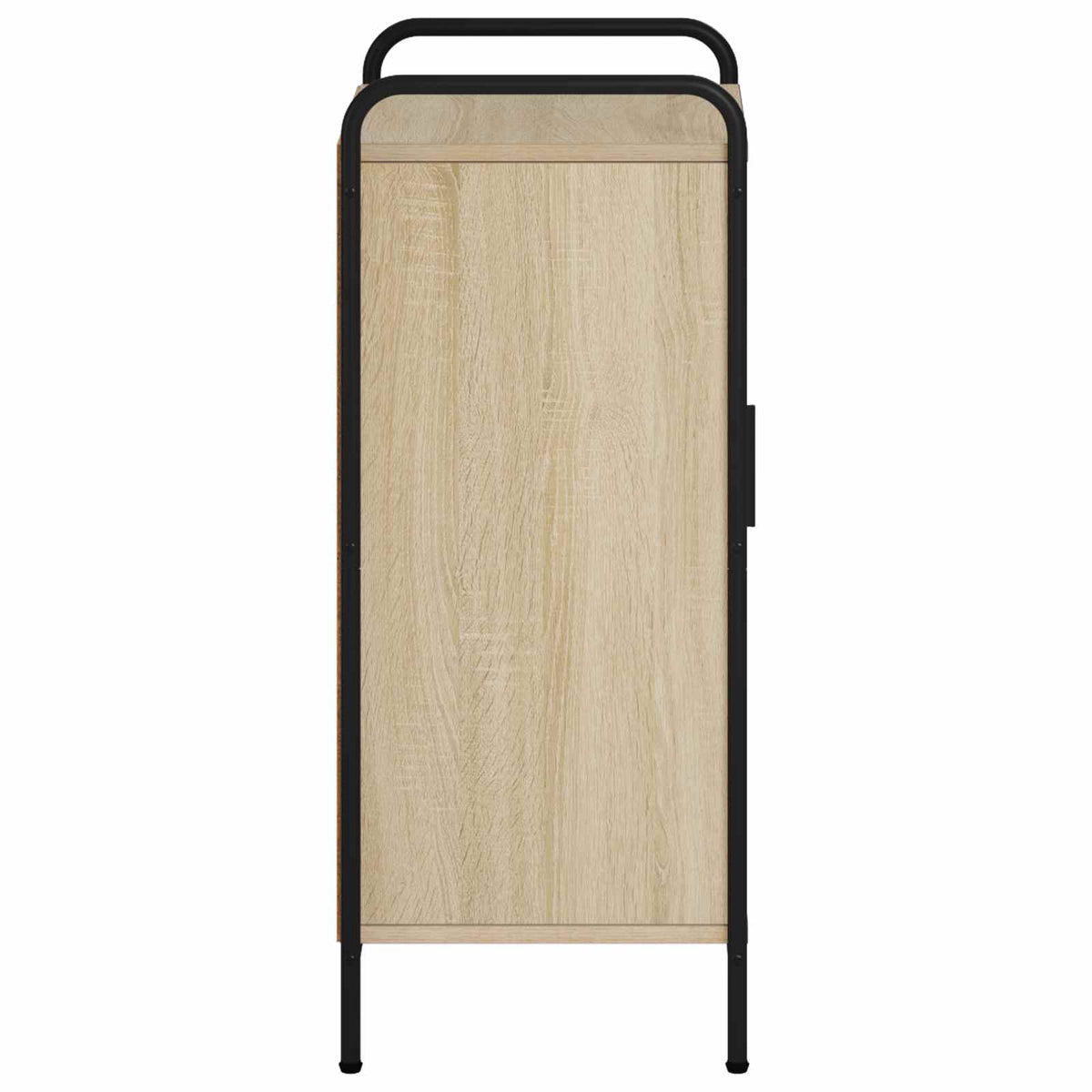 Sideboard 40 x 33 x 80.5 cm Engineered Wood with 1 Door Sonoma oak