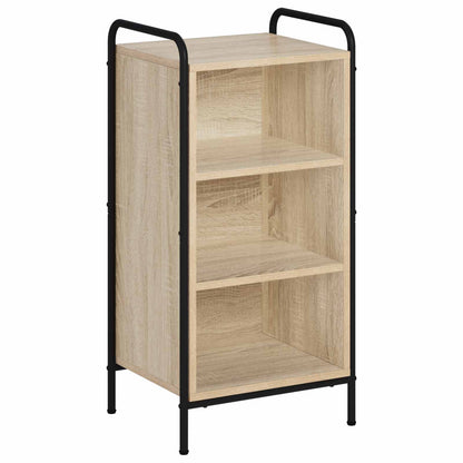 Sideboard 40 x 33 x 80.5 cm Engineered Wood with 2 Shelves Sonoma oak