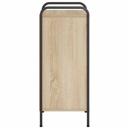 Book Cabinet 55.5 x 33 x 80 cm Engineered Wood Sonoma oak
