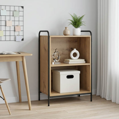 Book Cabinet 55.5 x 33 x 80 cm Engineered Wood Artisan oak