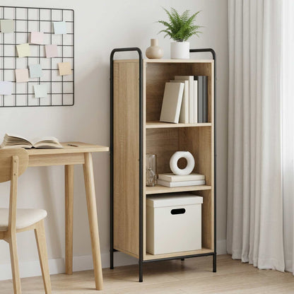 Book Cabinet Engineered Wood Width 43 cm Sonoma oak 111 cm