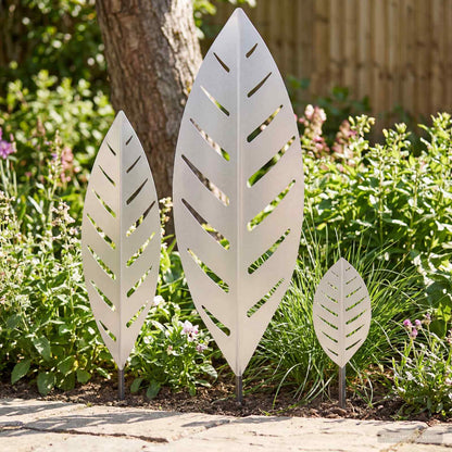 Garden Stake 3 pcs 116.5 x 35 x 3 cm Steel Galvanised steel