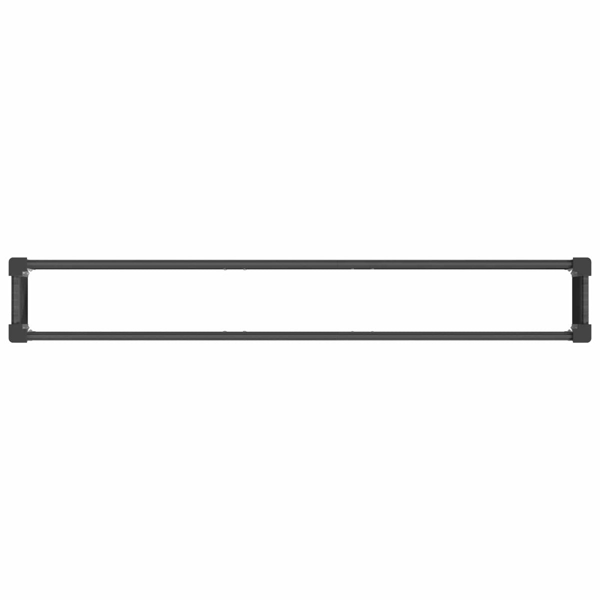 Garden Raised Bed WPC and Aluminium Grey Depth 30 cm 200 cm 72 cm