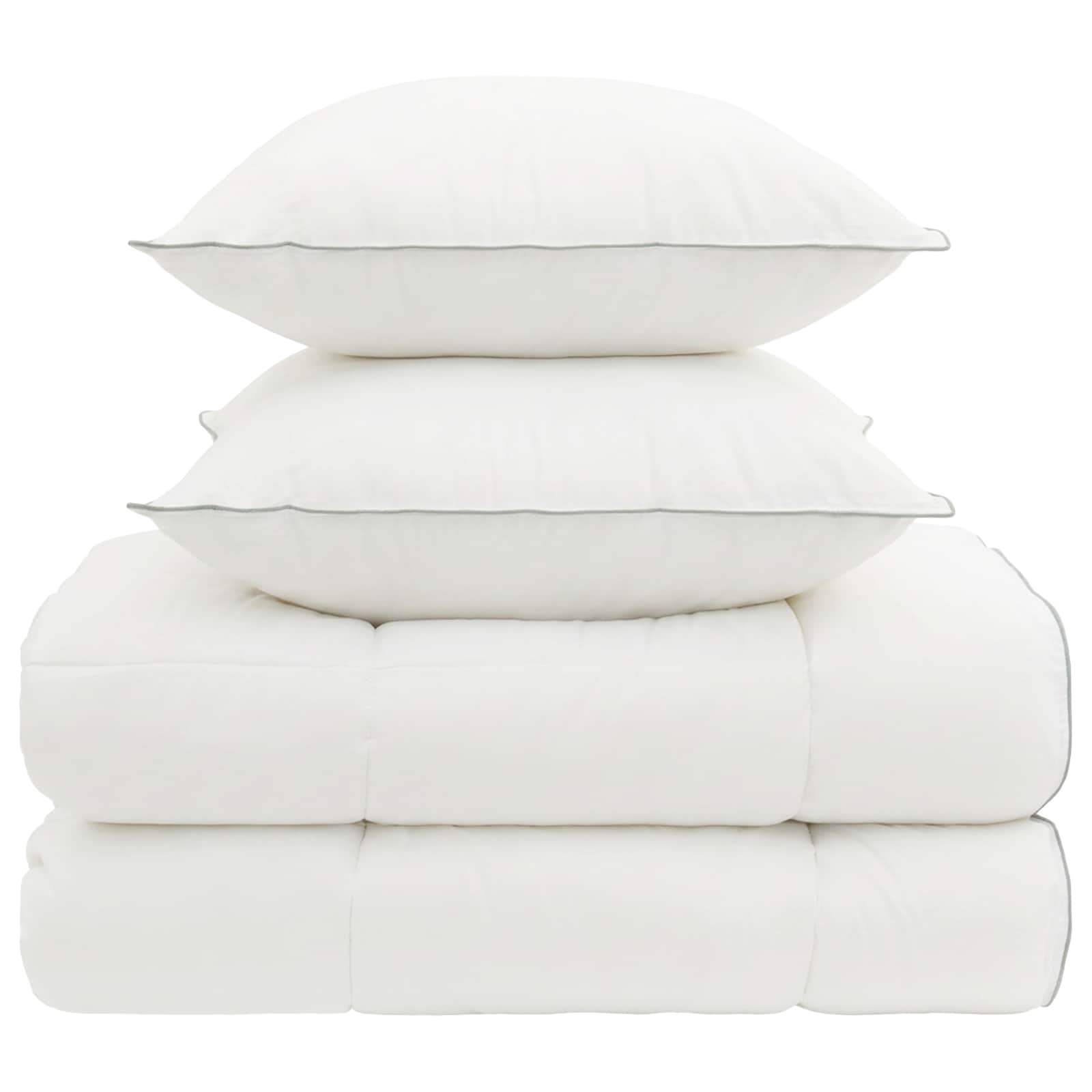 vidaXL Duvet and Pillow Set 3 pcs 220x240 cm 4 Seasons 140+220 GSM 6