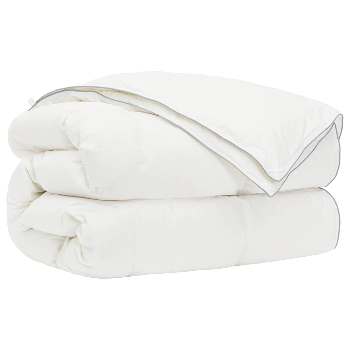 vidaXL Duvet FULDA 137 x 200 cm 4 Seasons 310 GSM 90% Goose Down White 2
