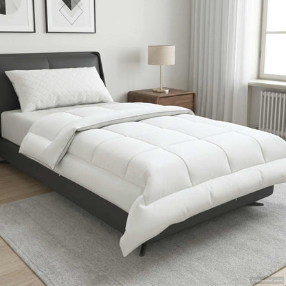vidaXL Duvet FULDA 155 x 200 cm 4 Seasons 210 GSM 90% Goose Down White 1