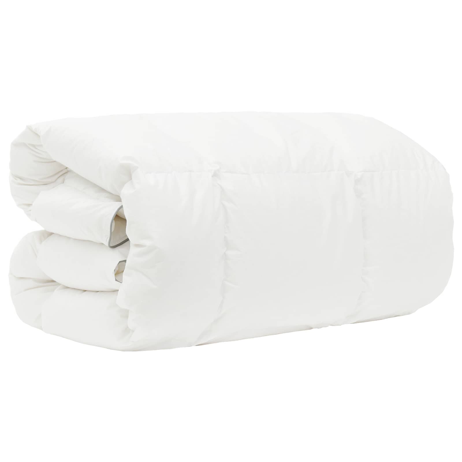 vidaXL Duvet FULDA 150 x 200 cm 4 Seasons 210 GSM 90% Goose Down White 4