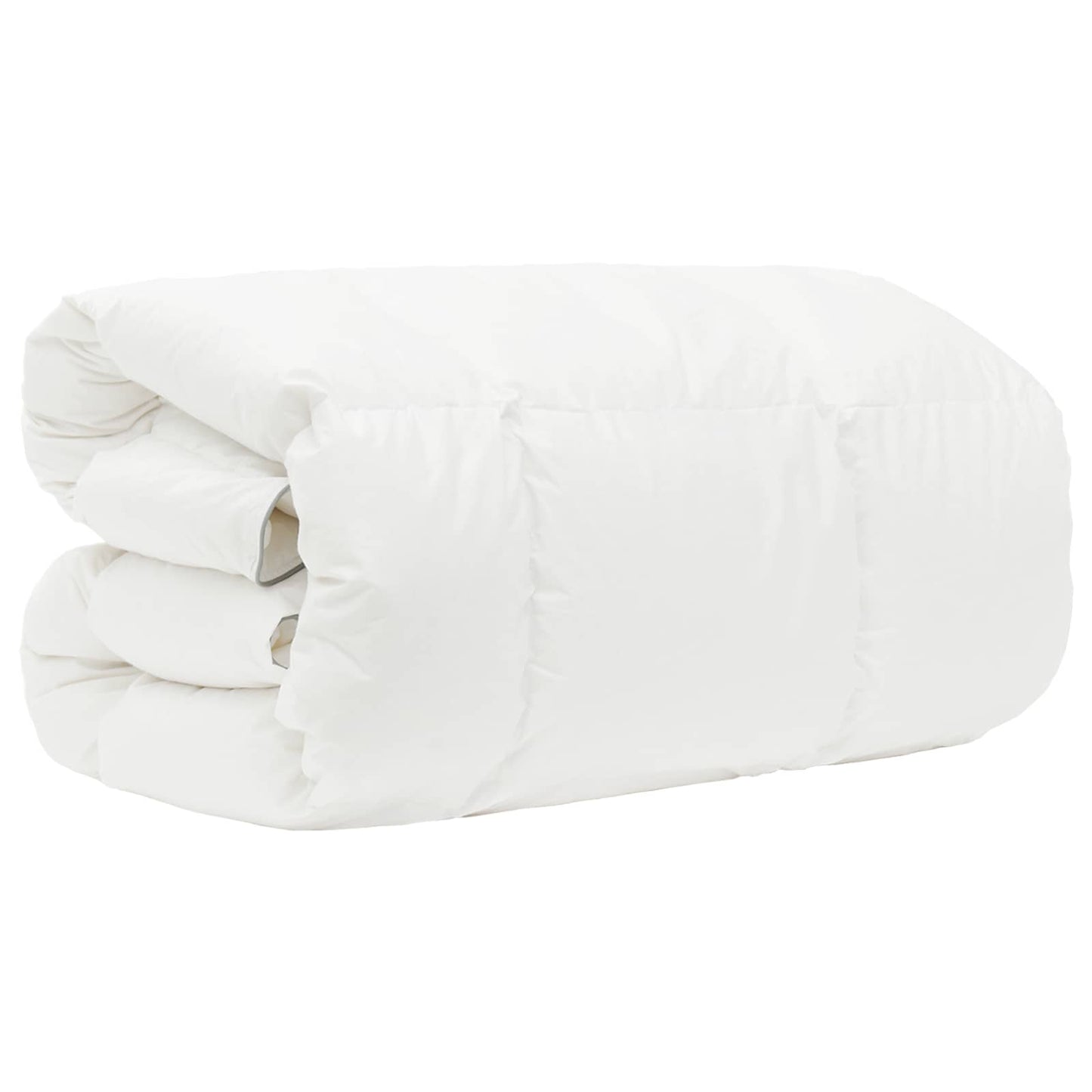 vidaXL Duvet FULDA 140 x 220 cm 4 Seasons 210 GSM 90% Goose Down White 4