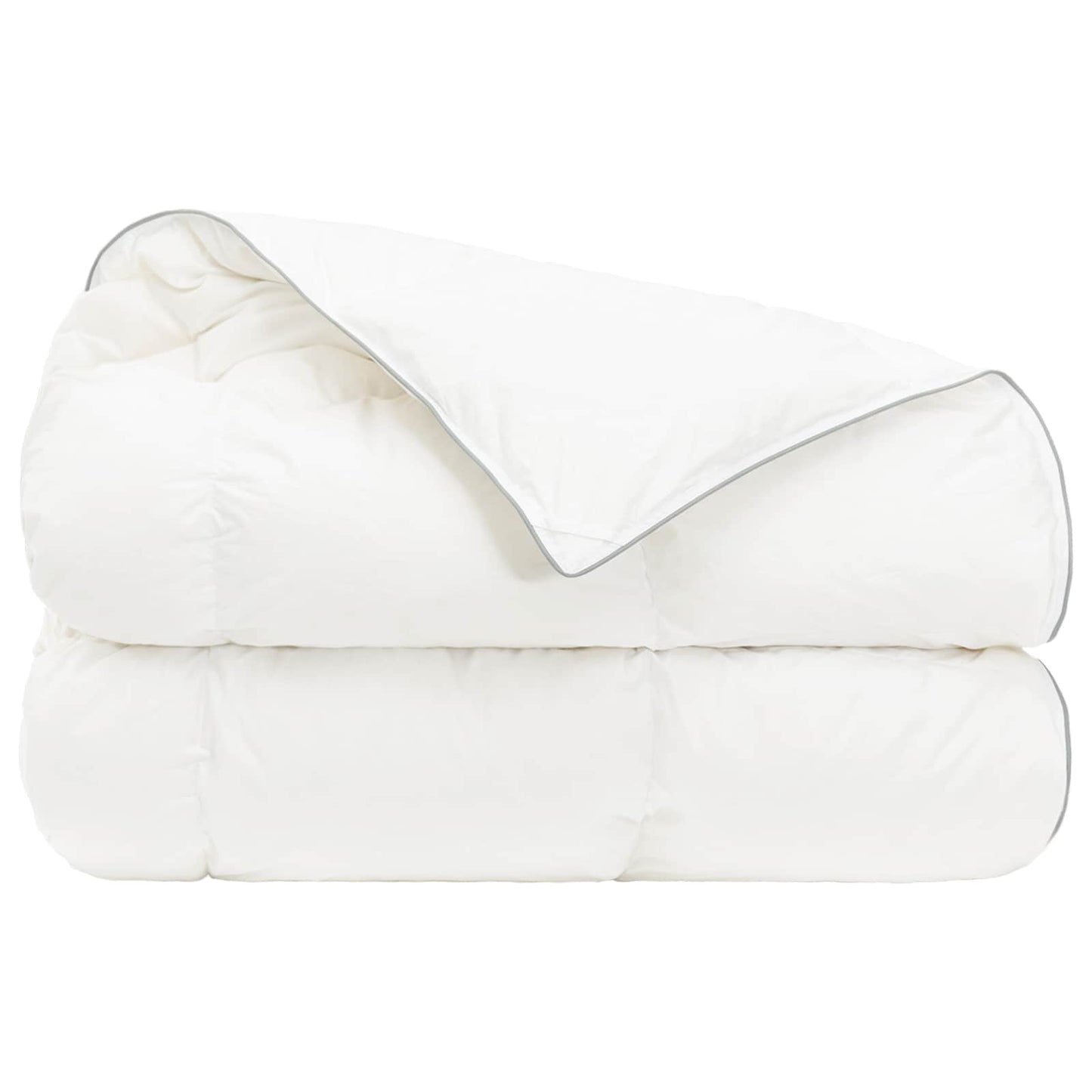 vidaXL Duvet FULDA 140 x 220 cm 4 Seasons 210 GSM 90% Goose Down White 5