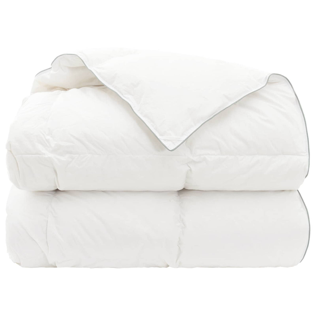 vidaXL Duvet FULDA 200 x 220 cm 4 Seasons 210 GSM 90% Goose Down White 5