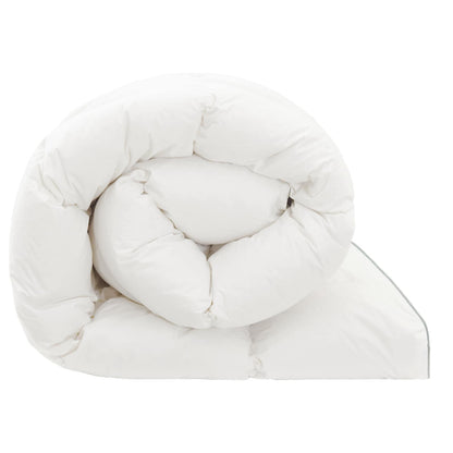 vidaXL Duvet FULDA 200 x 220 cm 4 Seasons 210 GSM 90% Goose Down White 6