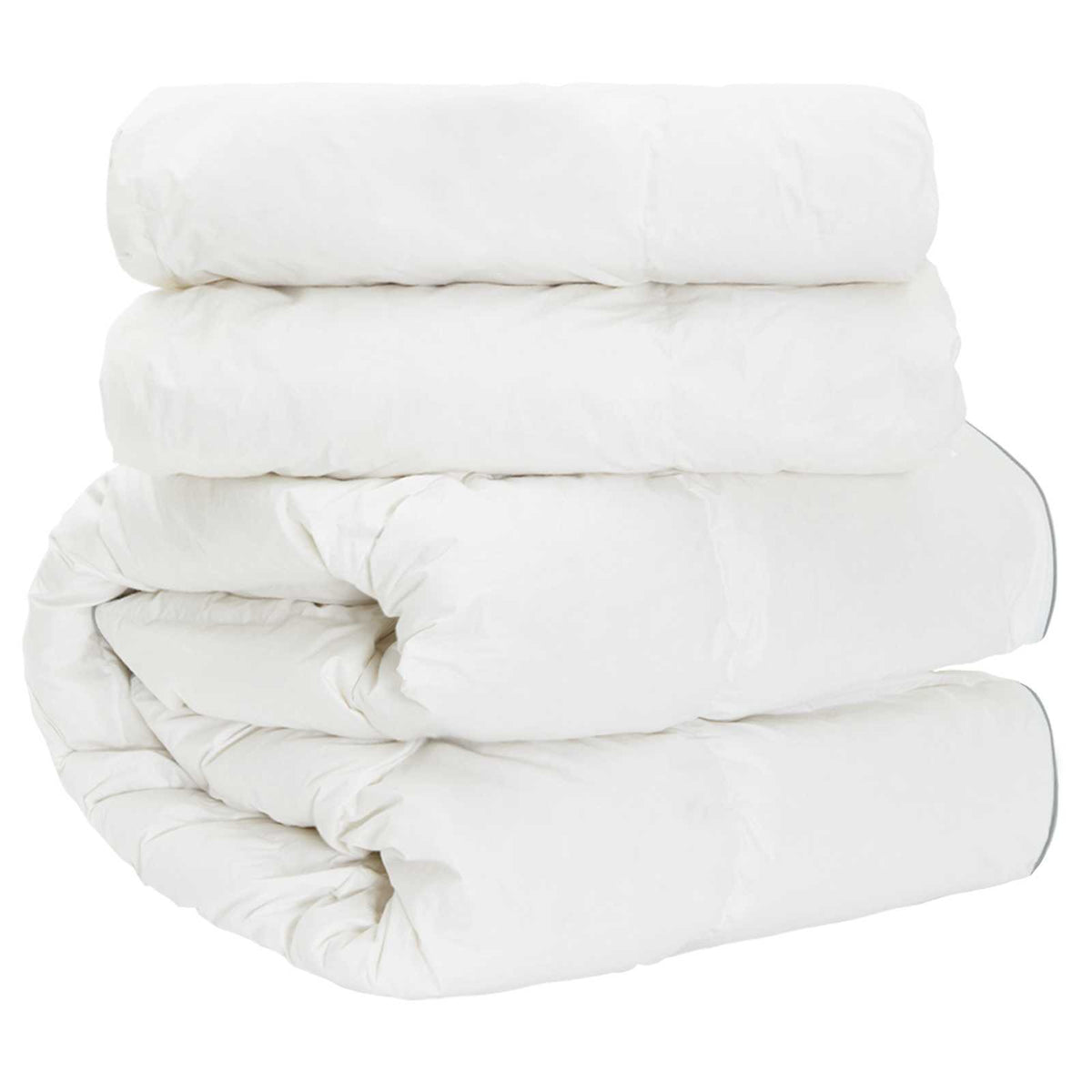vidaXL Duvet FULDA 135 x 200 cm 4 Seasons 310 GSM 90% Goose Down White 5