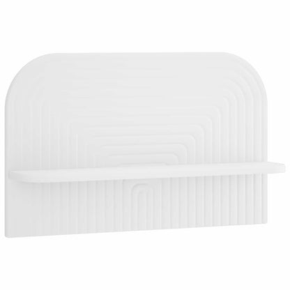 Wall Shelf 2 pcs 60 x 13.5 x 37.5 cm Engineered Wood White