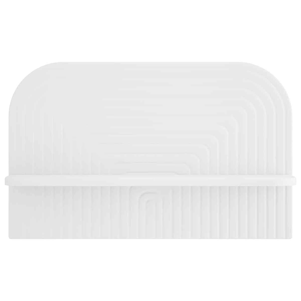Wall Shelf 2 pcs 60 x 13.5 x 37.5 cm Engineered Wood White