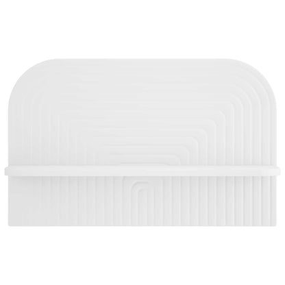Wall Shelf 2 pcs 60 x 13.5 x 37.5 cm Engineered Wood White