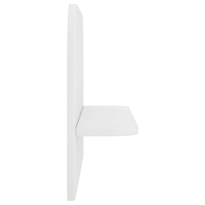 Wall Shelf 2 pcs 60 x 13.5 x 37.5 cm Engineered Wood White