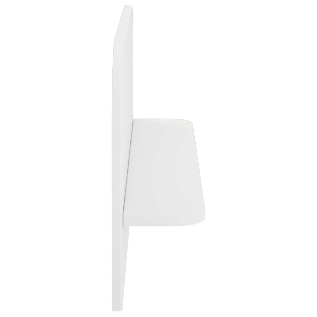 Wall Shelf 2 pcs 80.5 x 13.5 x 37.5 cm White
