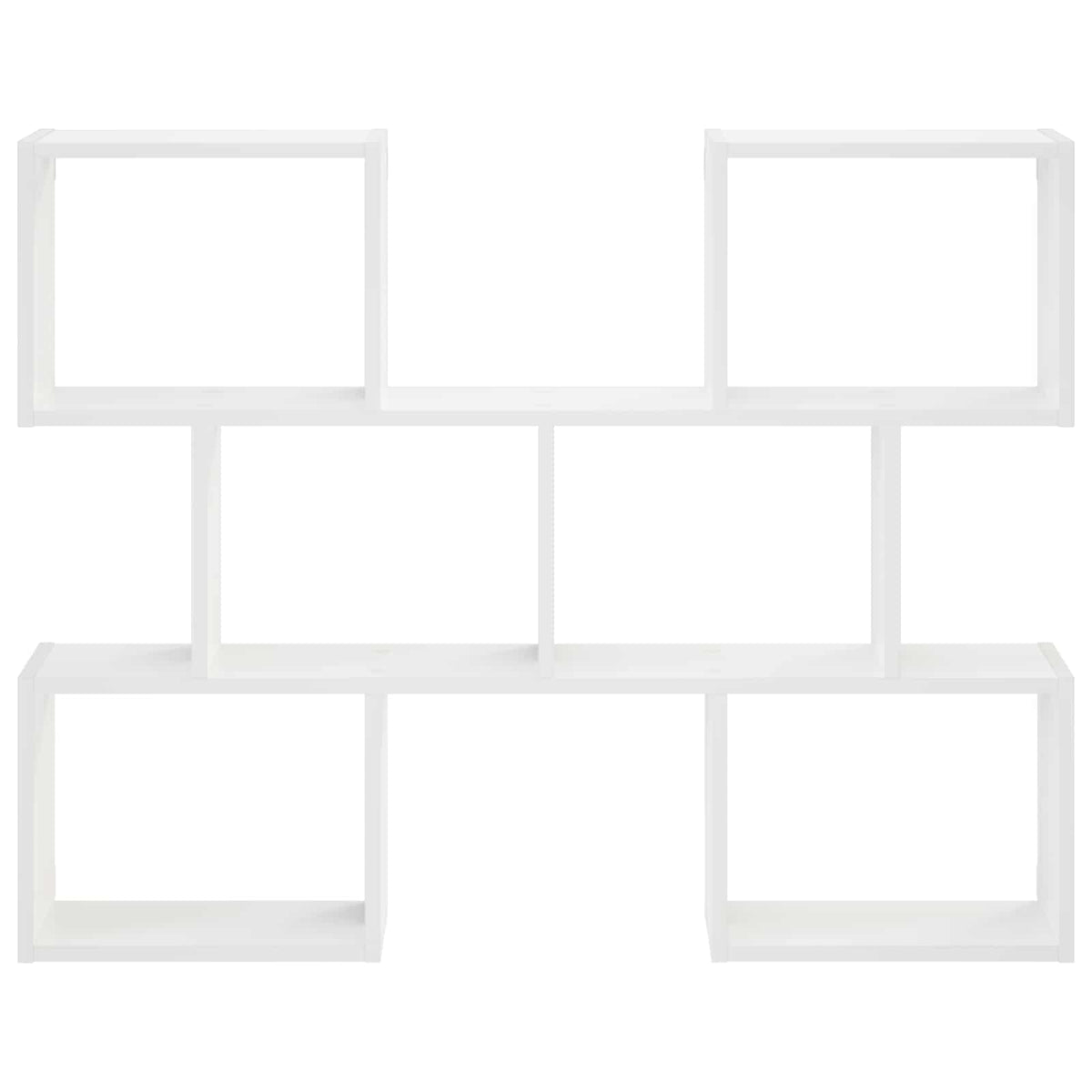 Wall Shelf 103 x 17 x 80 cm Engineered Wood White