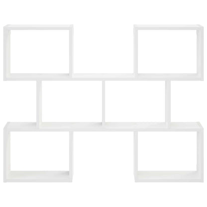 Wall Shelf 103 x 17 x 80 cm Engineered Wood White