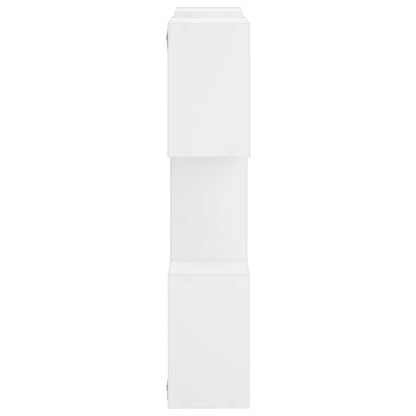 Wall Shelf 103 x 17 x 80 cm Engineered Wood White