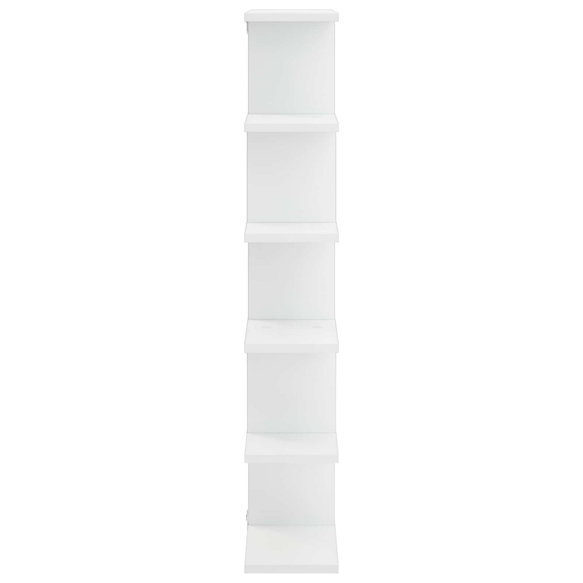 Wall Shelf 70 x 17 x 101 cm Engineered Wood White
