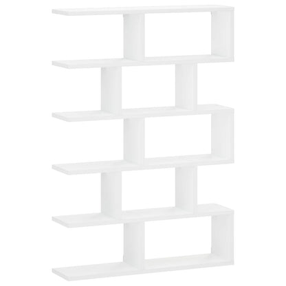 Wall Shelf 70 x 17 x 101 cm Engineered Wood White