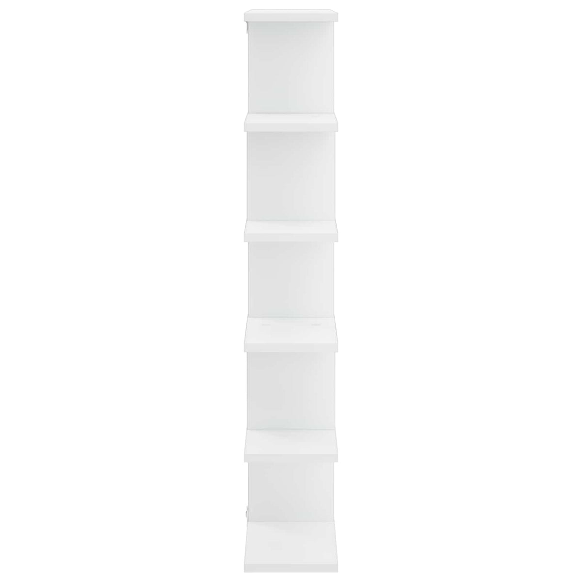Wall Shelf 70 x 17 x 101 cm Engineered Wood White