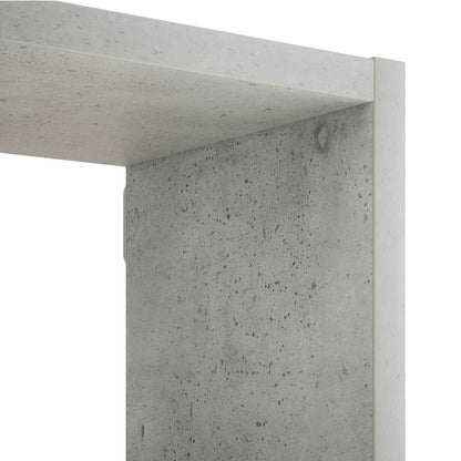 Wall Shelf 103 x 17 x 102 cm Engineered Wood Concrete grey