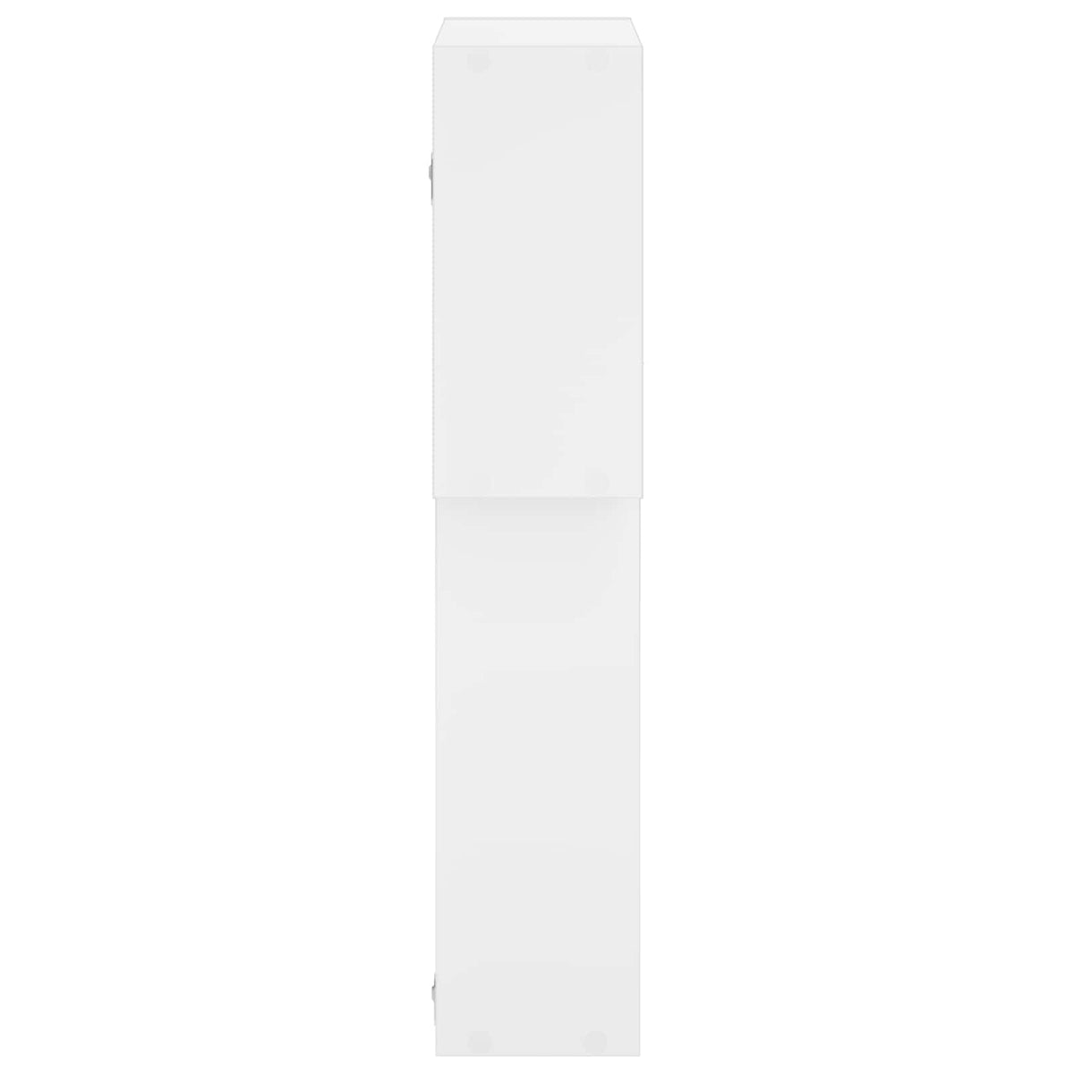 Wall Shelf 98 x 17 x 91 cm Engineered Wood White