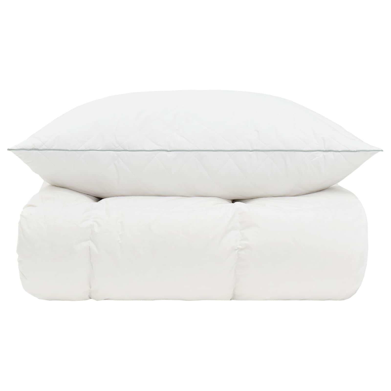 vidaXL 90% Goose Down Duvet Set FULDA 2 pcs 135 x 200 cm All Seasons 6