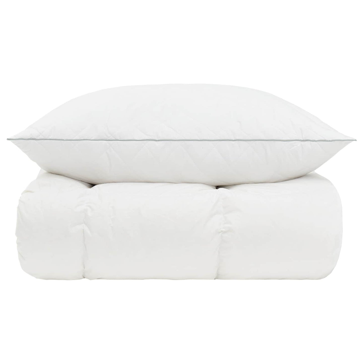 vidaXL 90% Goose Down Duvet Set FULDA 2 pcs 137 x 200 cm All Seasons 6
