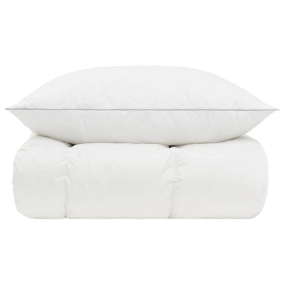 vidaXL 90% Goose Down Duvet Set FULDA 2 pcs 140 x 200 cm All Seasons 6
